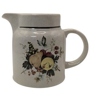 Vintage Royal Doulton Creamer Lambethware Cornwall LS 1015 Fruit 1975 England